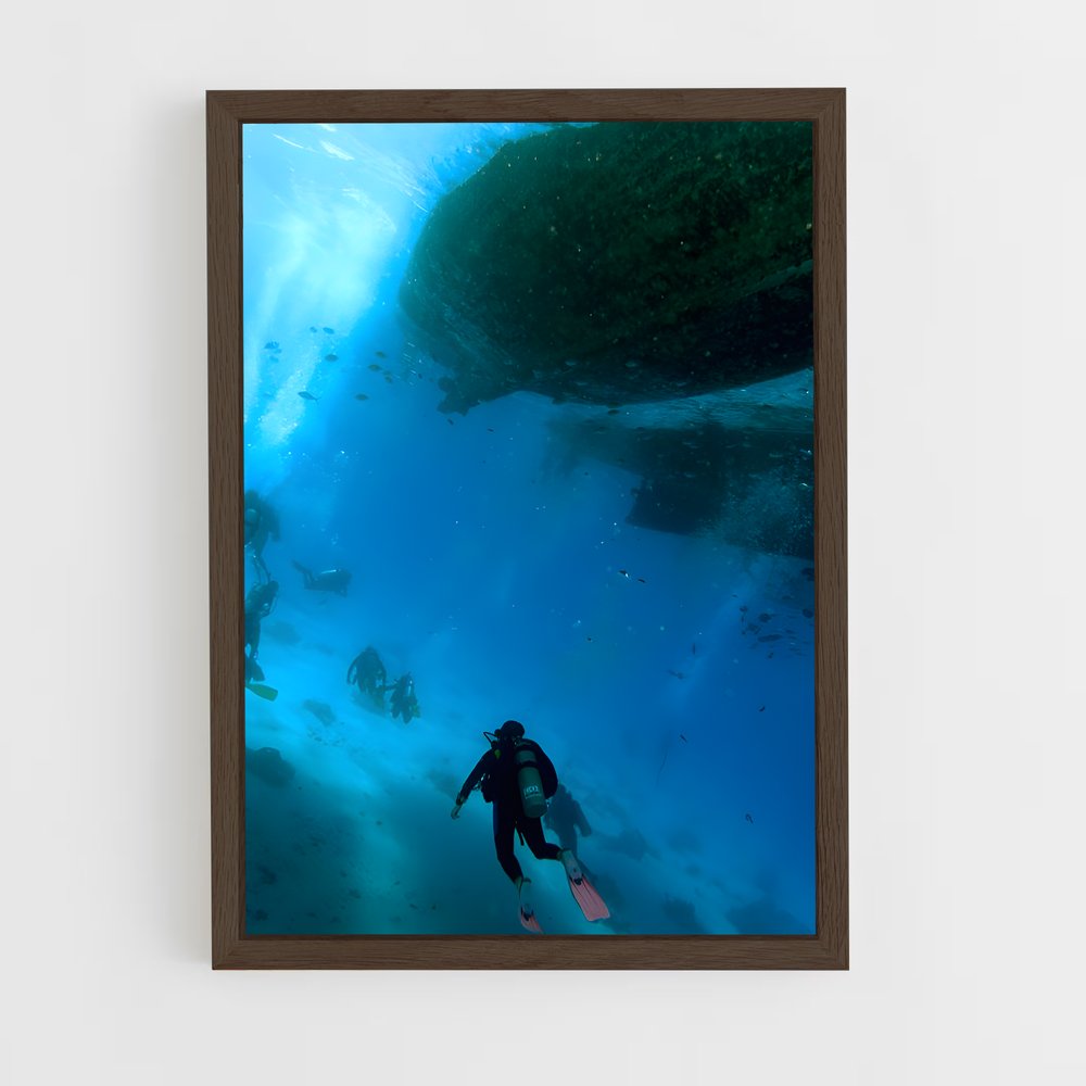 Poster Red sea – affiche Plongée sous-marine (vue 5)